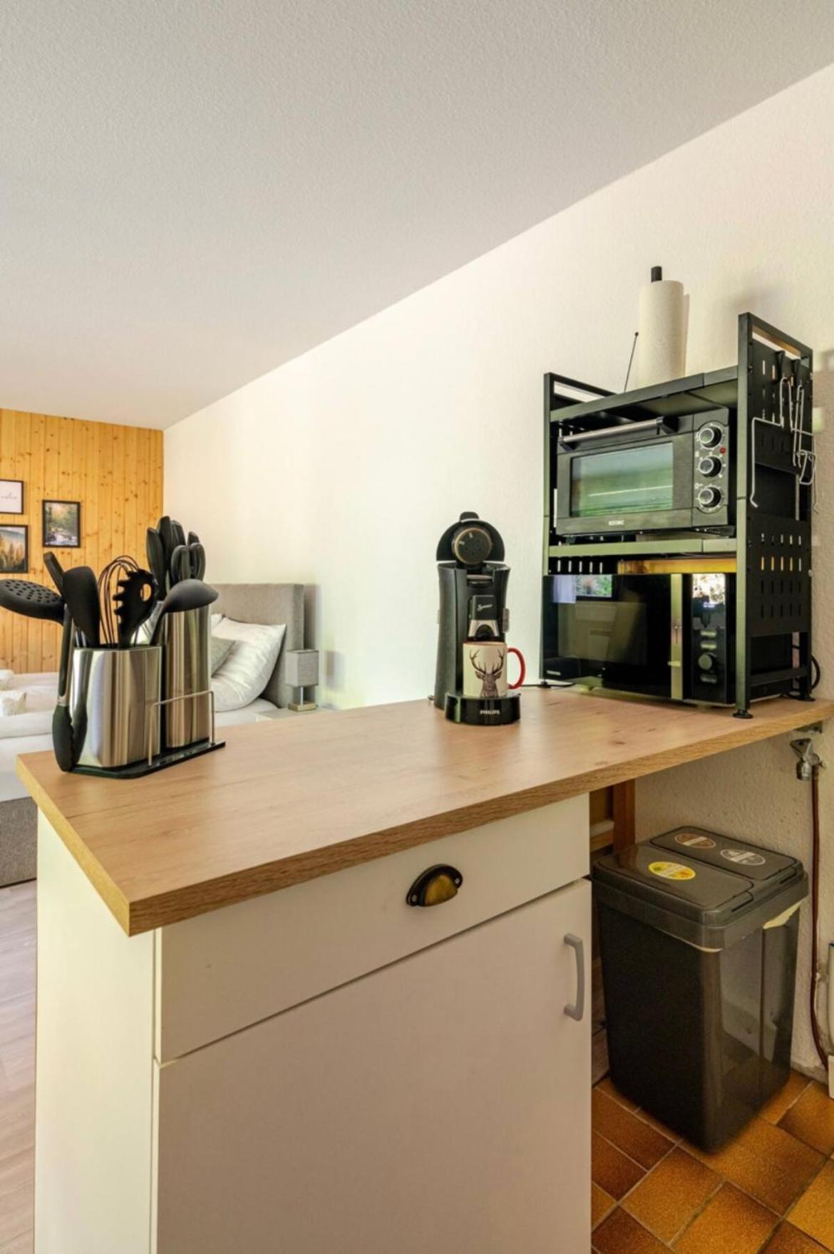 ザスバッハヴァルデンAn Wanderwegen Gelegen Mit Terrasse Und Boxspringbettアパートメント エクステリア 写真